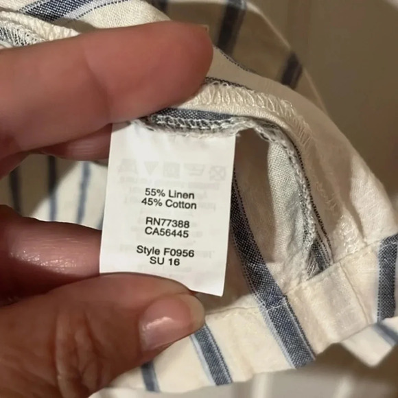 Madewell Portside skirt‎ in ikat stripe women’s size 0 - Picture 7 of 7